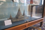 Model of Yazidi Lalish shrine from Aknalich, Armenia