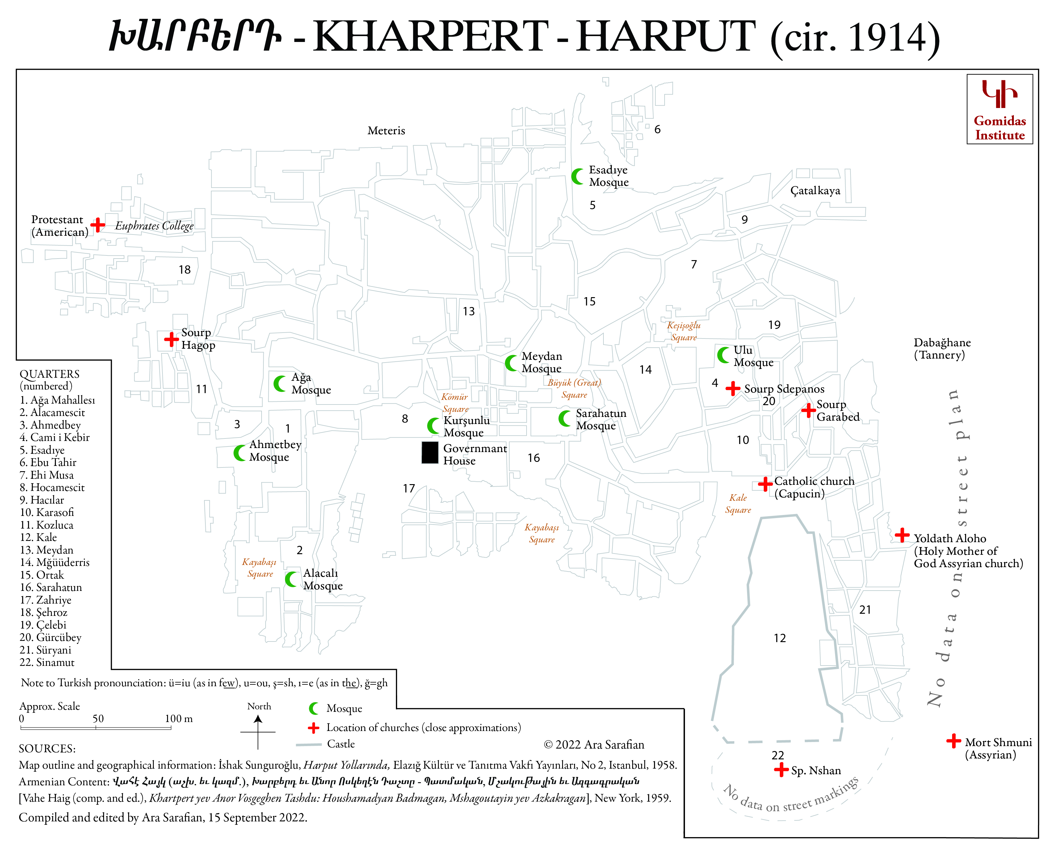 Kharpert - Խարբերդ - Harput cir. 1914